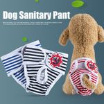 S-XL Female Pet Dog Pant Heat In Season Menstrual Sanitary Nappy Diaper Washable