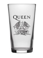 Queen Crest Drinking Glass