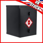 CAMPERVAN CAMPING STEEL SAFETY GAS LOCKER FOR 907 904 BOTTLE two twistlock
