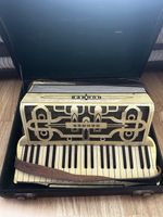 Vintage Hohner Accordion In Original Case Works. As Is.