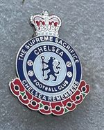 Very Rare Chelsea Supporter Enamel Badge - Wear With Pride - Very Collectable