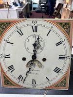 Lovely Antique 8 Day Longcase Clock Movement And Dial , John Evans Of Worcester