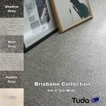 Brisbane Soft 15mm Pile Luxury Action Back Carpet for Lounge Bedroom