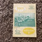 1959 Rugby League Football Club Programme Wakefield Trinity v Australia 28.11.59