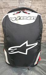 Alpinestars Charger Motorcycle Backpack Rucksack Black/White - Excellent (Read)