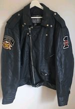 Vintage USA Bikers Leather Motorcycle Jacket Harley Davidson HOG Murfreesboro TN