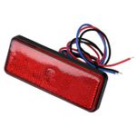 LED Rear Tail Running Brake Stop Lamp Car Motorbike Motorcycle Reflector Light