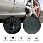 Universal Car Spare Tire Cover Tyre Wheel Storage Bag Fit Van Caravan Truck