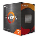 AMD Ryzen 7 5800X 8-Core 16-Thread Processor, 4.7GHz Turbo, AM4, 105W