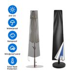 170cm Waterproof Straight Umbrella Parasol Cover Outdoor Rain Dust UV Protection