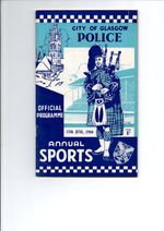 59/60 Police Sports S/F Celtic v Rangers/Partick v Third Lanark (At Rangers)