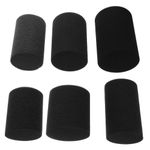 6Pcs Rotary Black Sponge Cup Turner Inserts for DIY Tumbler Accessories