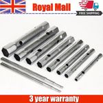 10X Tubular & Metric Box Spanner Wrench spark Bar Set Plug Sockets 6 – 22mm A