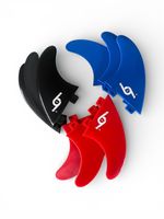 FCS Fins Surfboard Fins M5 G5 Thruster Fins FCS Fin System Set of 3 