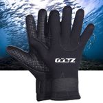 Neoprene Wetsuit Gloves 5mm Warm Adult Swimming Diving Kayak Surf Snorkeling G