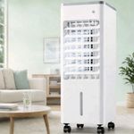 Ceyvanoa 12L Portable Evaporative Air Cooler Quiet 35db 3-speed Detachable Tank