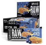 Warrior RAW Protein Oat Bar Honey Berry - High Protein, High Fibre, Low Sugar