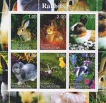 Rabbit 2000 MNH stamp sheetlet