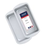 1LB Loaf Pan Twin Pack, 450g, British Made with PFOA & BPA Free Non Stick