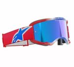 Alpinestars 2025 Goggles Vision 5 Corp Red White Blue Mirror MX Off Road Quad