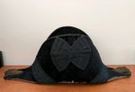 Antique early 20th century Navy military officer's bicorn hat