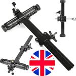UK Recurve Bow Sight 1Pin Aluminum Adjustable 9" Target Archery Hunting Shooting
