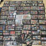 Commonwealth stamps. Mint/used. Large lot. Cards. CJ98