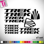 TREK Bike Stickers Vinyl Decal Frame Cycle Bicycle - Set of 12 Logos