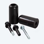 Crash Bungs Motorcycle Black CRPR036 BNIB CRASH BAR CRASHBAR PROTECT GUARD