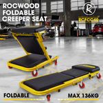 Creeper Seat RocwooD Folding Automotive Car Van Engine Workshop Garage 136kg