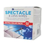 Optical Lens Wipes Glasses Sunglasses Smear-Free Spectacle Deep Cleaner Pack 52