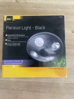 Cole and Bright Parasol Light Black LED Battery Powered