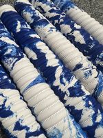 (Pack of 5) Premium Quality Coil Camouflage Spiral Grade 1 Cricket Bat Grips 