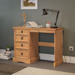 Corona Dressing Table Desk 4 Drawer Dresser Solid Wood Pine Wooden Mexican