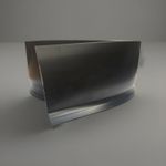 Black PVC Sit on skirting, Flexible 25m Coil