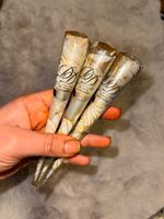 100% Organic Mehndi Cone 20g | Made-to-Order | Natural & Fresh Homemade