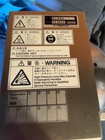 Christie Roadster s16k Lamp Enclosure comes with USHIO 2400 Watt Xenon Lamp