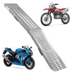 VEHICLE LOADING RAMP HEAVY DUTY 200KG CAPACITY FOLDING MOTORBIKE BIKE ACCESS