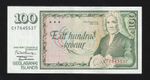🇮🇸 Iceland, 100 Kronur, 1961, P-50, Banknote, Arni Magnusson