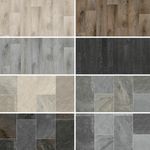 Vinyl Flooring Wood Tile CHEAP £7.99/m² Kitchen Bathroom Sheet Lino Plank Roll
