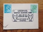 Liverpool European Champions Postmark Sep 1981. Free UK Postage