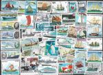 SHIPS & SAILING CRAFT 50 ALL DIFFERENT STAMPS COLLECTION    15/5/26   B