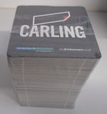 CARLING BEER MATS A PACK OF 100 NEW/SEALED MAN CAVE HOME BAR COASTERS BREWERIANA