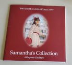 American Girls RARE SAMANTHA'S COLLECTION Keepsake Catalogue/Collector Checklist