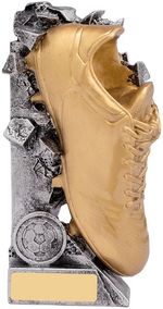 Football BREAKOUT Trophy - GOLDEN BOOT AWARD - FREE ENGRAVING & BADGE - 165mm