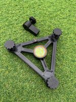 Garmin R10 launch monitor Alignment Stand with Level