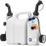 Hünersdorff Double/Combination Canisters for Fuel and Oil with 2 Outlet Pipes, 3