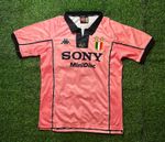 Kappa Juventus Away Pink Shirt Zidane 21 Size L Short Sleeve