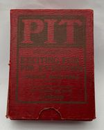 Antique Parker Brothers Card Game 'PIT' Bull & Bear. 1919