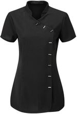 Woman Beauty Tunics Salon Carer Dentists Uniform Woman Top in Black Red Lilac